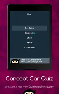 Concept Car Quizz Screen Shot 8