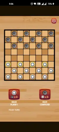Checkers 2 player Screen Shot 3