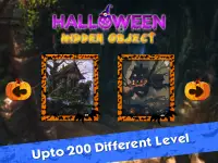 Hidden Objects : Halloween Games Screen Shot 2