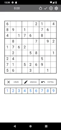Sudoku: Łatwe do niemożliwego Screen Shot 3