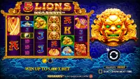 5 Lions Megaways Slot Casino Screen Shot 3