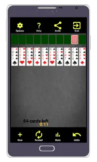 Free Solitaire - Forty Thieves Screen Shot 1