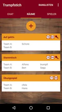 Trumpfstich - Watten online Screen Shot 2