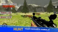 Jungle Sniper Hunting 3D Screen Shot 2