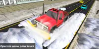 Grand Snow Clean Road Driving Simulator 19 Screen Shot 1