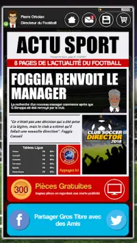 Club Soccer Director 2018 - Football Club Manager Screen Shot 6