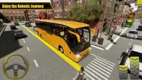 Robot Bus Simulator 2020 games Screen Shot 1