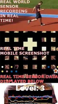 Run in Real Life! CandyRUN - Mobile Sensor Game Screen Shot 0