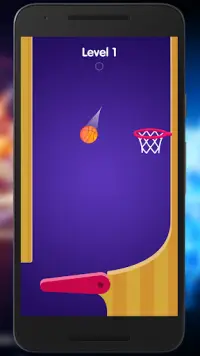 Flipper Dunk Ball - Basketball Dunk Screen Shot 2