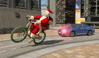 Bicycle Santa Christmas Pizza Delivery Screen Shot 16