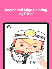 Migga City Of Coloring by Number Screen Shot 9