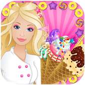 Ellie Princess Ice Cream Maker-Cooking Game
