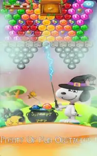 Snoopy Bubbles Pop Land Screen Shot 2