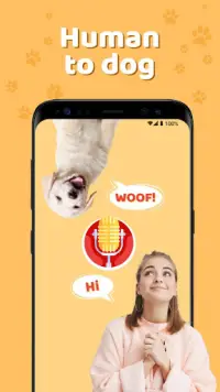 Human to dog translator: Dog sounds for dogs Screen Shot 0