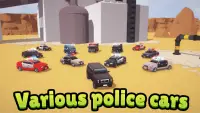 Toon Car Chase Racing: Endless Police Hot Pursuit Screen Shot 4