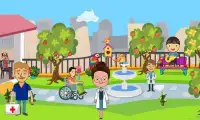 私の市の病院ふりをする：町の医者の物語のゲーム Screen Shot 4