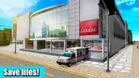 Ambulance Driver: Simulator 3D Screen Shot 2