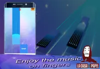 Piano Tiles " Bella Ciao " Money Heist Song Screen Shot 1