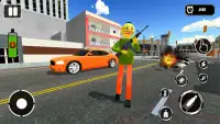 Branny Baldi Basics Game : Gangster Mod Crime City Screen Shot 0