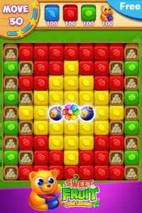 cubetto di frutta dolce Screen Shot 1