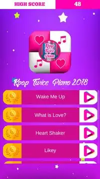 KPOP TWICE Piano 2018 Screen Shot 0