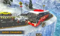 Uphill Bus Drive: Рождественский автобусный Screen Shot 2