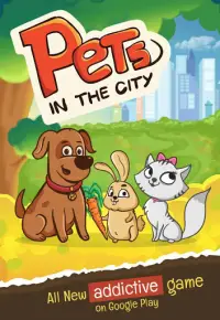 Pets in the city - Happy jump Screen Shot 5