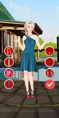 Party Girl Dress Up Game Screen Shot 3