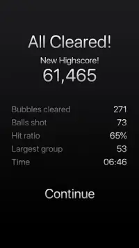Falling Bubbles Puzzle Match-3 Game Screen Shot 2