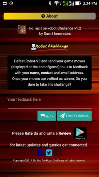 Tic Tac Toe Robot Challenge Screen Shot 6