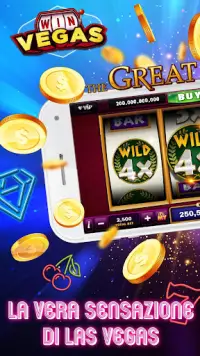 WIN Vegas Casinò: Giochi di Slot Machine 777 Screen Shot 0
