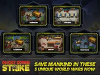 Deadly Zombie Strike: Zombie Shooting Challenge Screen Shot 4