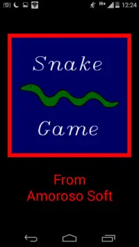 Snake Game App Screen Shot 0