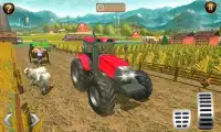 Heavy Duty Tractor Farmer Simulator 2018 Screen Shot 0