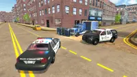 Guida della macchina della polizia americana Screen Shot 0