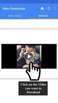 Baixador de Vídeos do Facebook Screen Shot 1