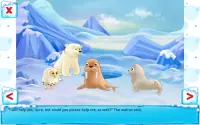 Polar Bear Cub for kids 3-5 years Screen Shot 5