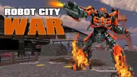 Robot City War Screen Shot 0
