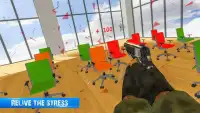 Office Smash Destruction Super Market Game Shooter Screen Shot 0