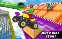 ATV Moto Bike Stunts Racing New ATV Quad Bike Game Screen Shot 1
