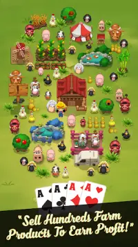 Solitaire Idle Farm - Card Game Free Screen Shot 0