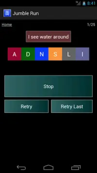 Jumble Run Screen Shot 6