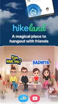 HikeLand - Ludo, Video, Chat, Sticker, Messaging Screen Shot 0