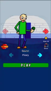 FNF Baldi Test Screen Shot 0