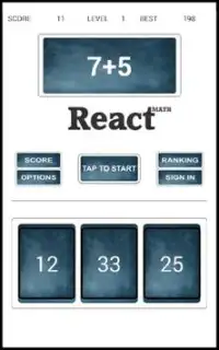 Math React Screen Shot 0