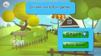 Chicken world Run games:super-adventure-jump&crazy Screen Shot 0
