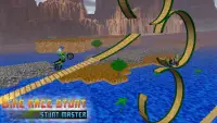 Bike Stunt Master : Impossible 3D Bike Race Tracks Screen Shot 1