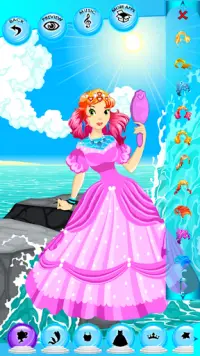 Princess Mermaid Dress Up Game Screen Shot 5
