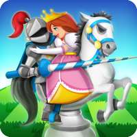 Knight Saves Queen - Brain Puzzle Chess Puzzles