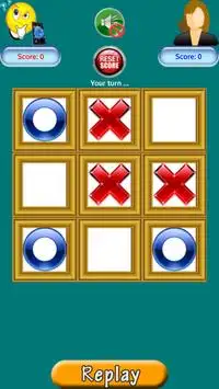 Simple Tic Tac Toe Screen Shot 2